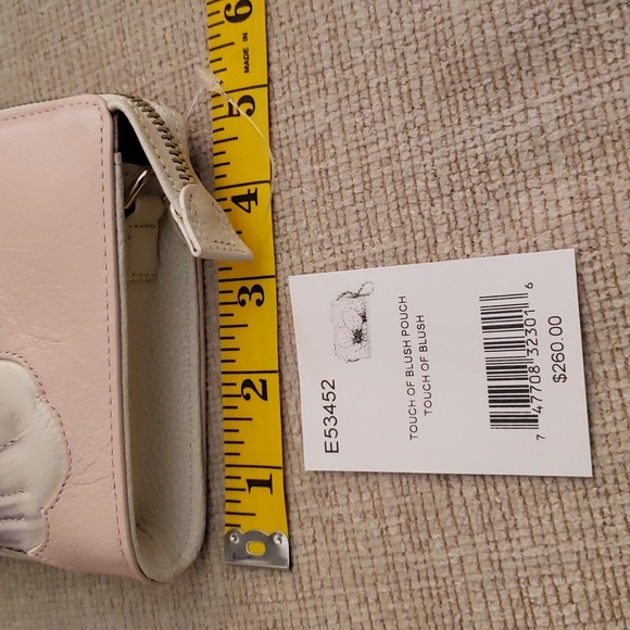 New Brighton E53452 Touch of Blush Pink Pastel Beaded Crossbody - Picture 4 of 14